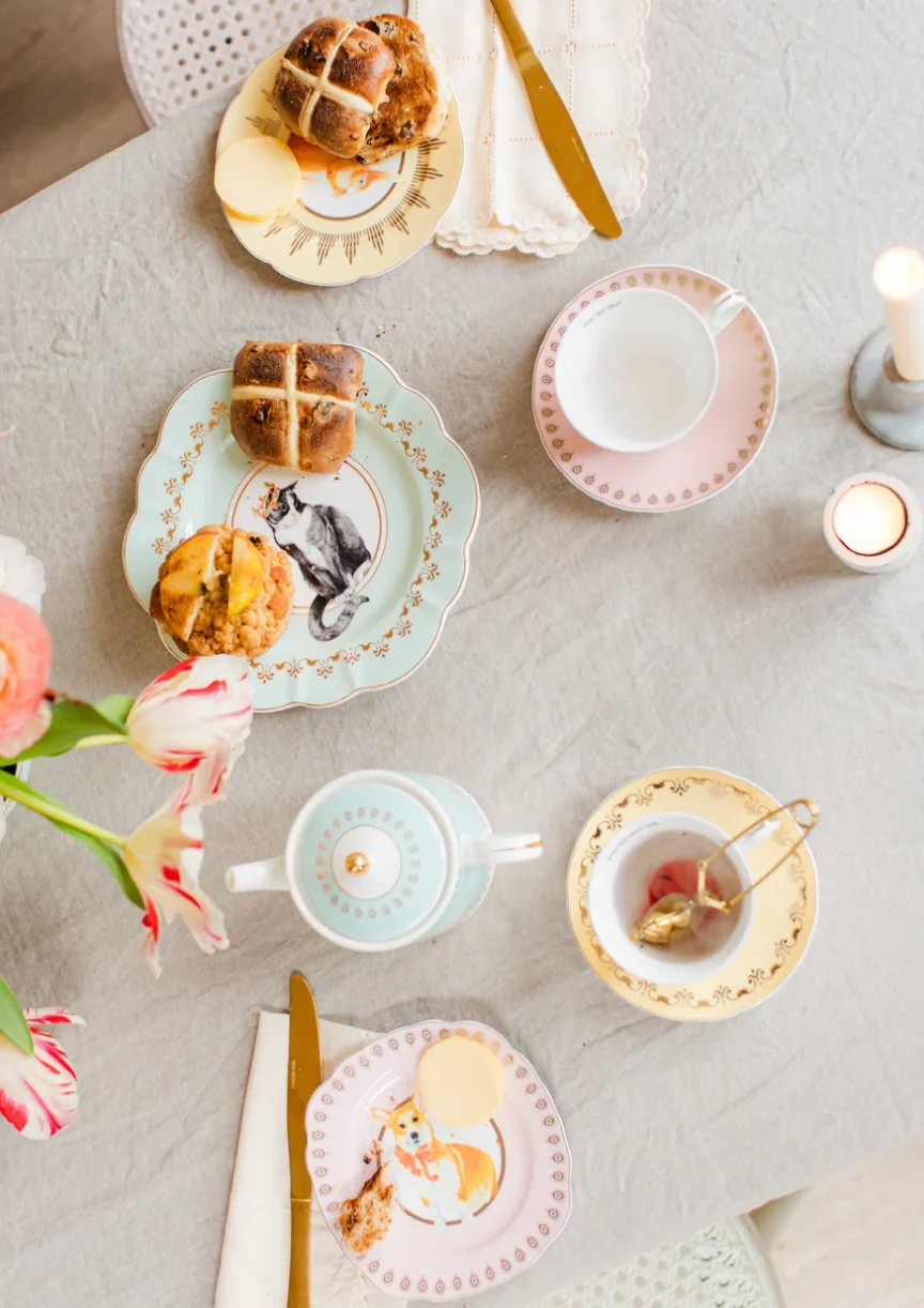 Yvonne Ellen Best Of British Tea Plates, Set Of 4 - Image 3