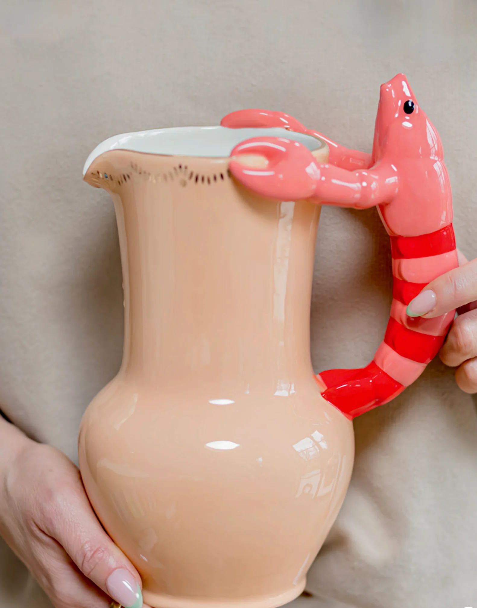 Yvonne Ellen Ceramic Lobster Jug - Image 7