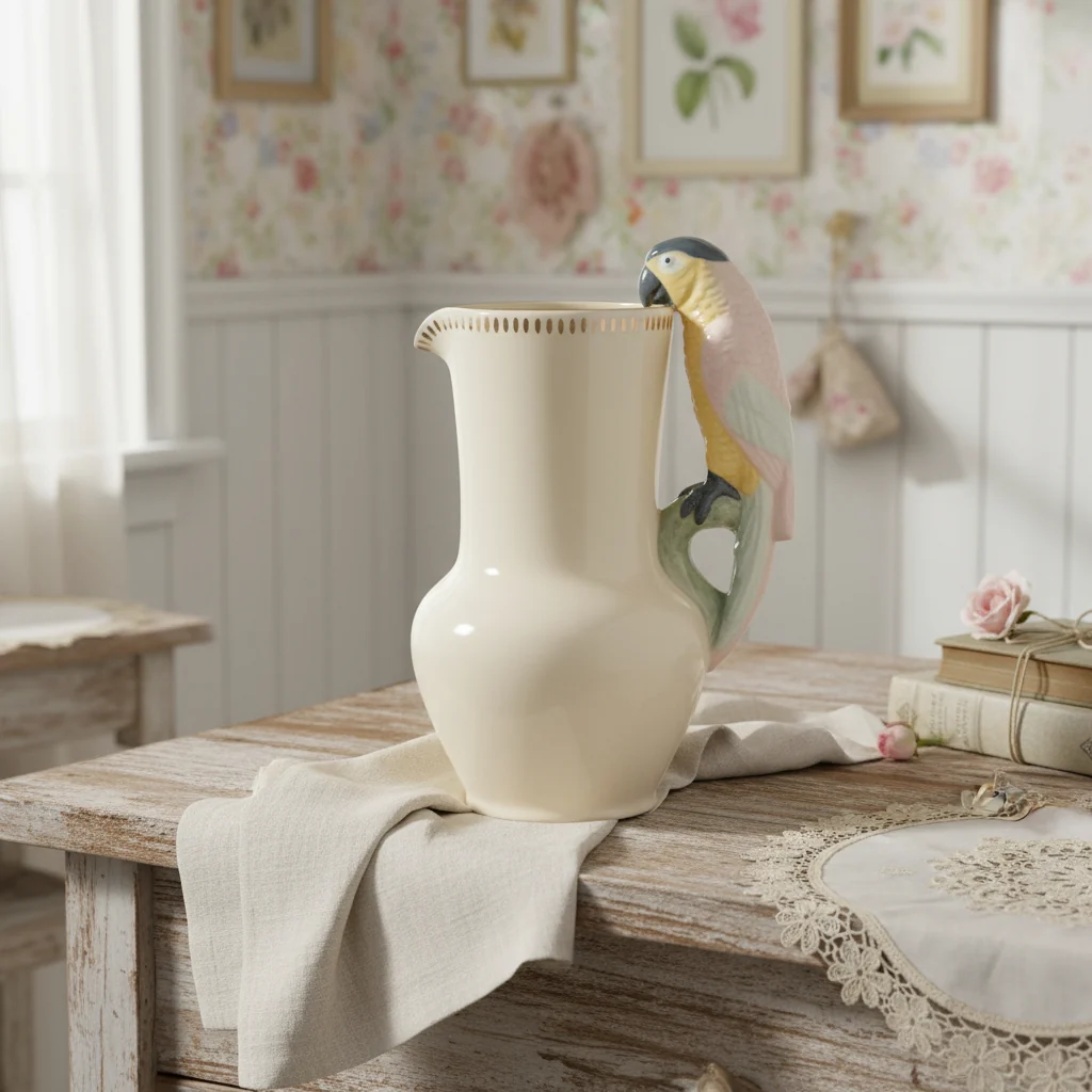 Yvonne Ellen Ceramic Parrot Jug - Image 9