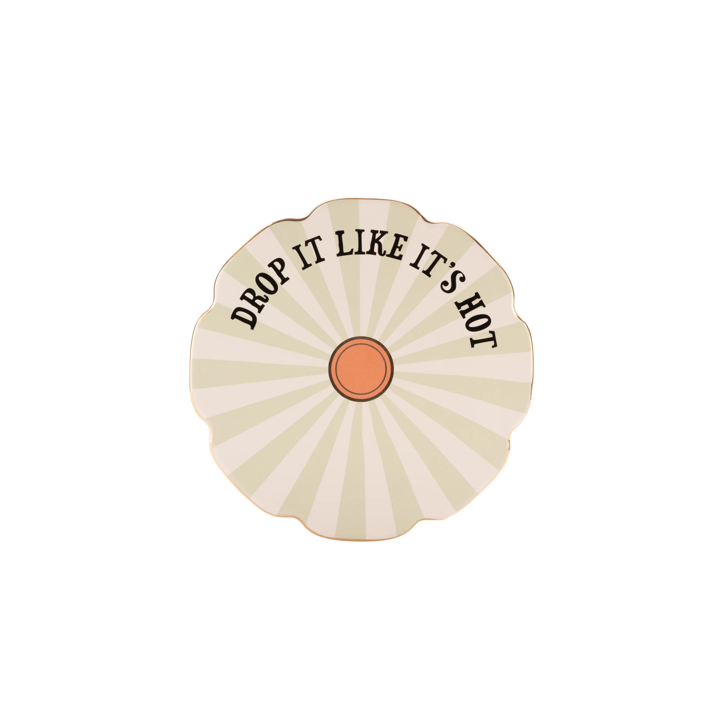 Yvonne Ellen Ceramic Trivet, Drop It Like It Hot