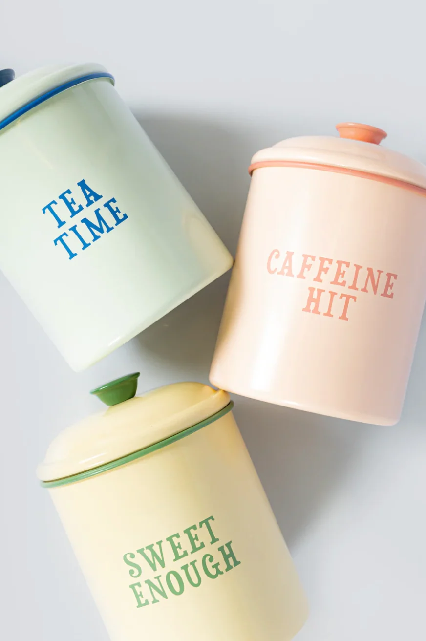 Yvonne Ellen Enamel Sugar Storage Canister - Image 3