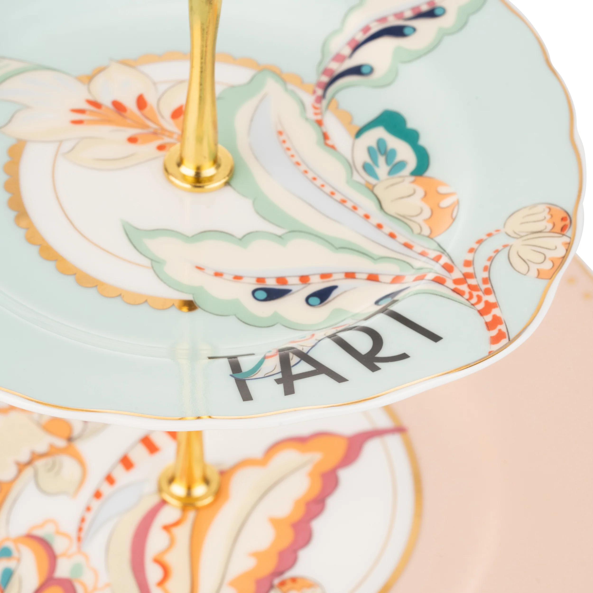 Yvonne Ellen Floral Two Tier Cake Stand - Image 5
