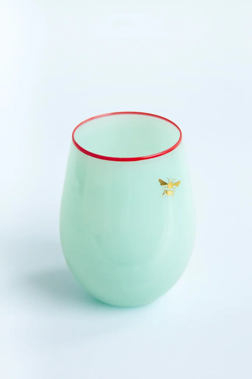Yvonne Ellen Glass Bee Tumblers, Set Of 4 - Image 7