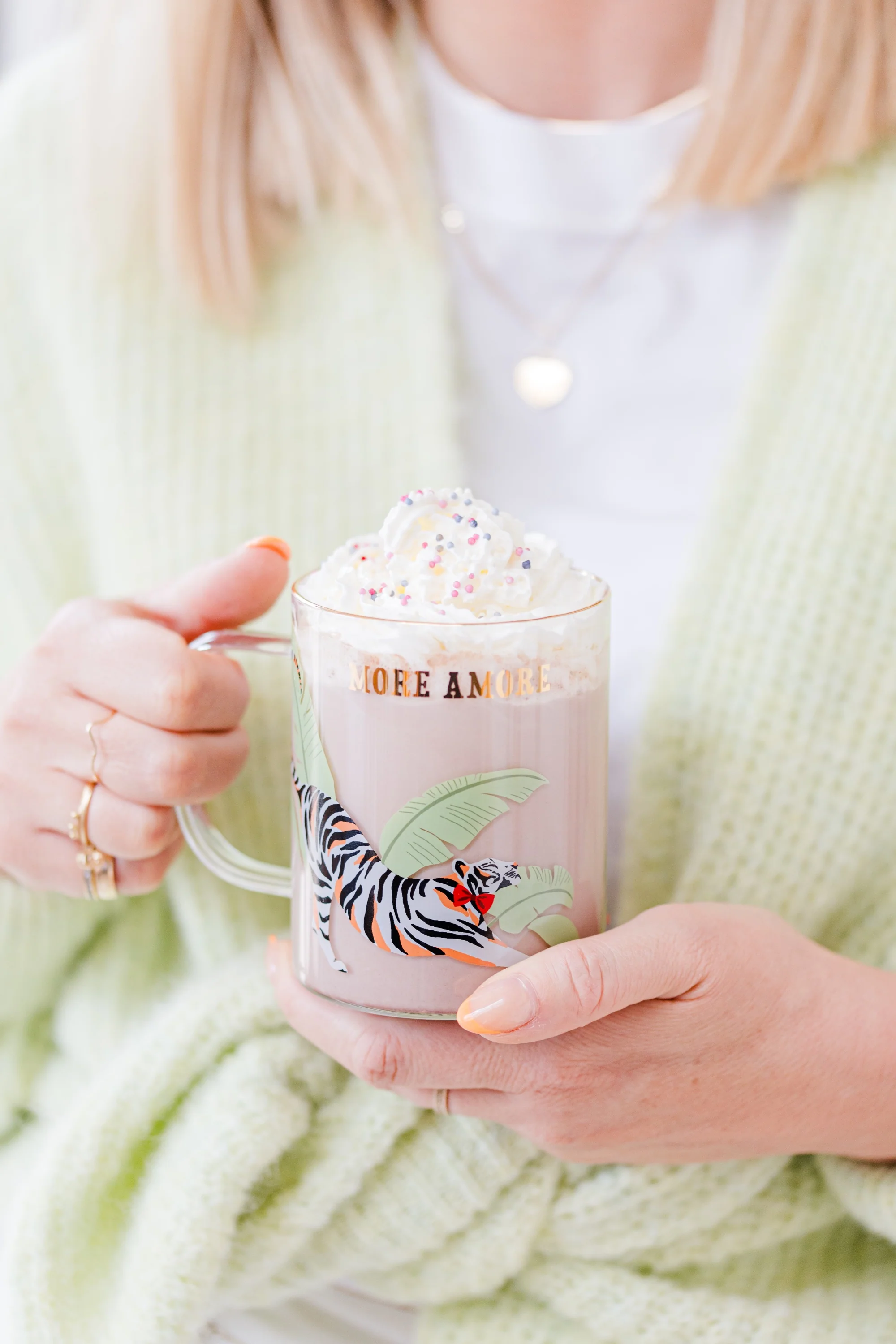 Yvonne Ellen Glass Mug, Tiger - Image 4