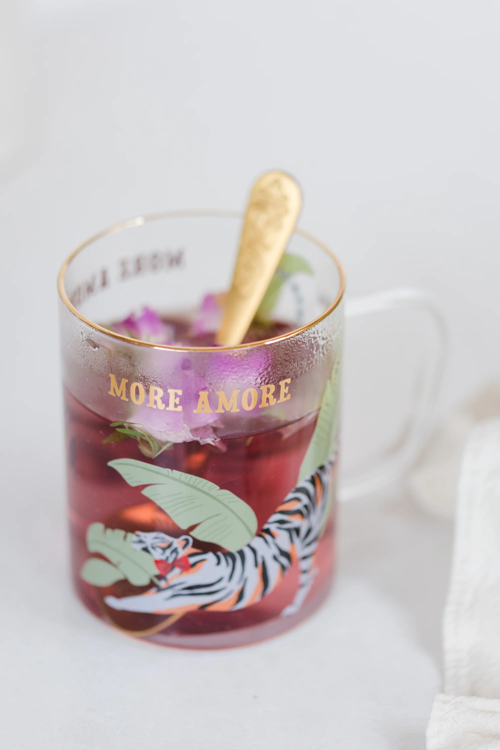 Yvonne Ellen Glass Mug, Tiger - Image 7