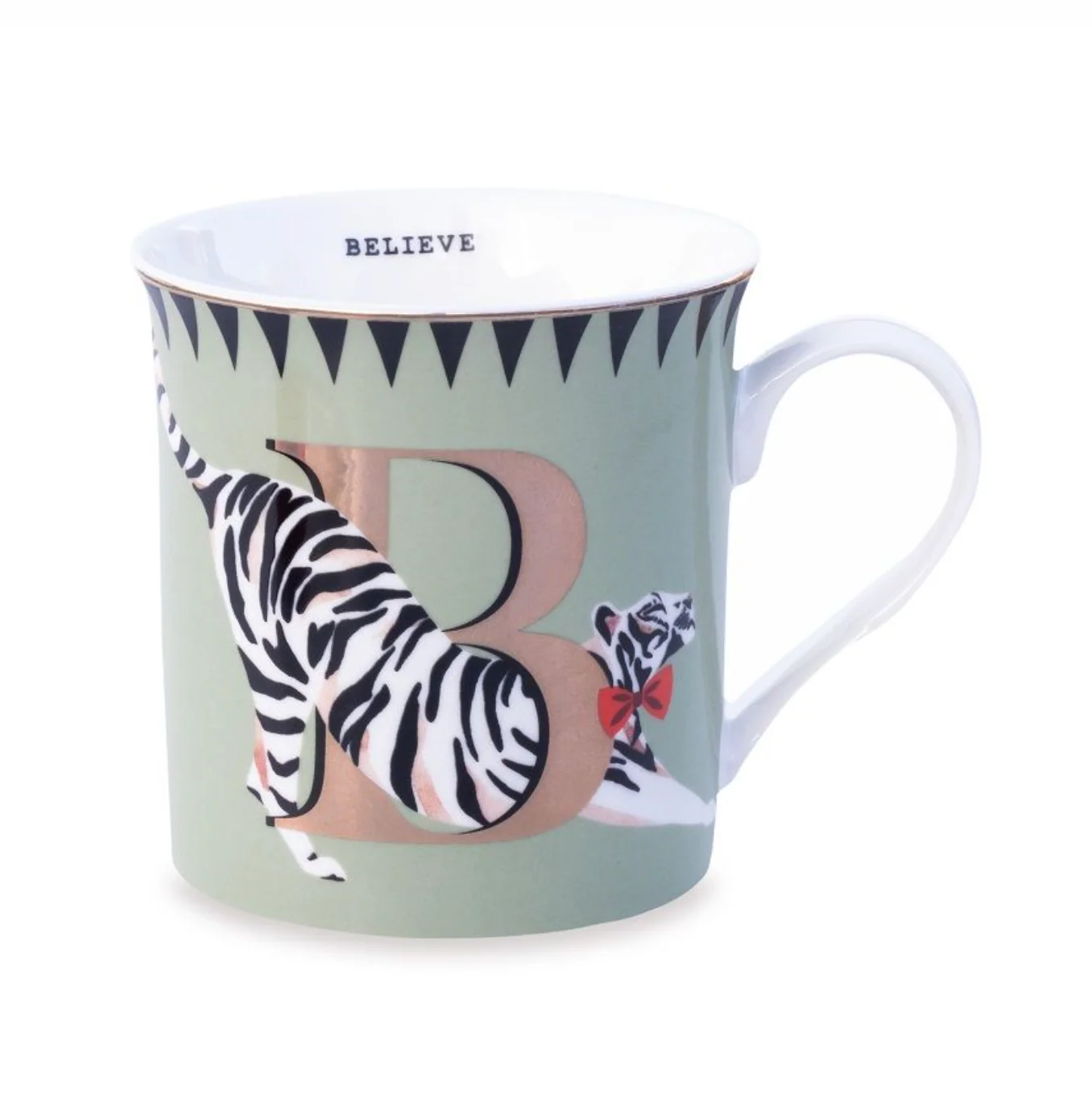 Yvonne Ellen Gold Edition Alphabet Mug Small - Image 15