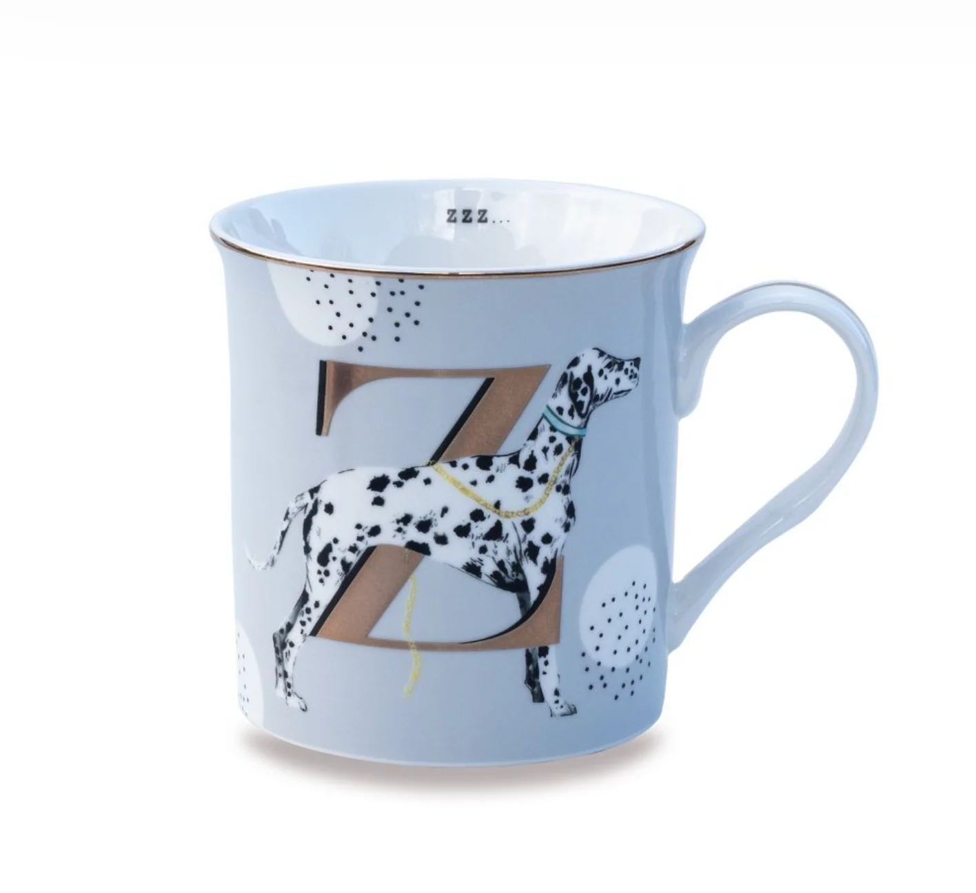 Yvonne Ellen Gold Edition Alphabet Mug Small - Image 23