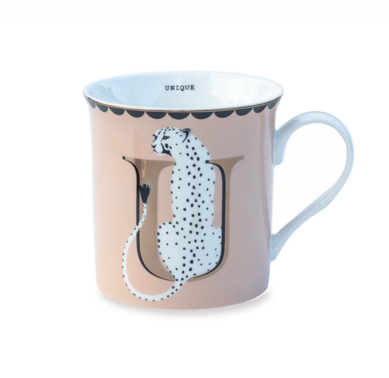 Yvonne Ellen Gold Edition Alphabet Mug Small - Image 28
