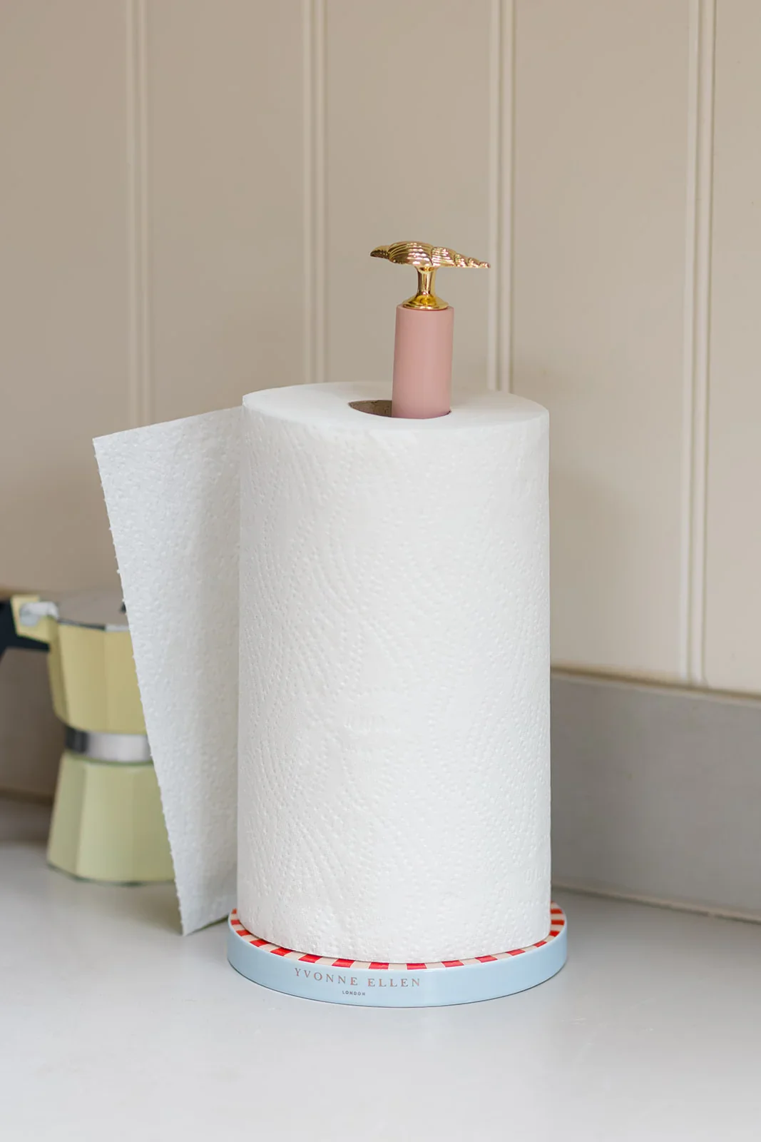 Yvonne Ellen Kitchen Roll Holder, Shell - Image 5
