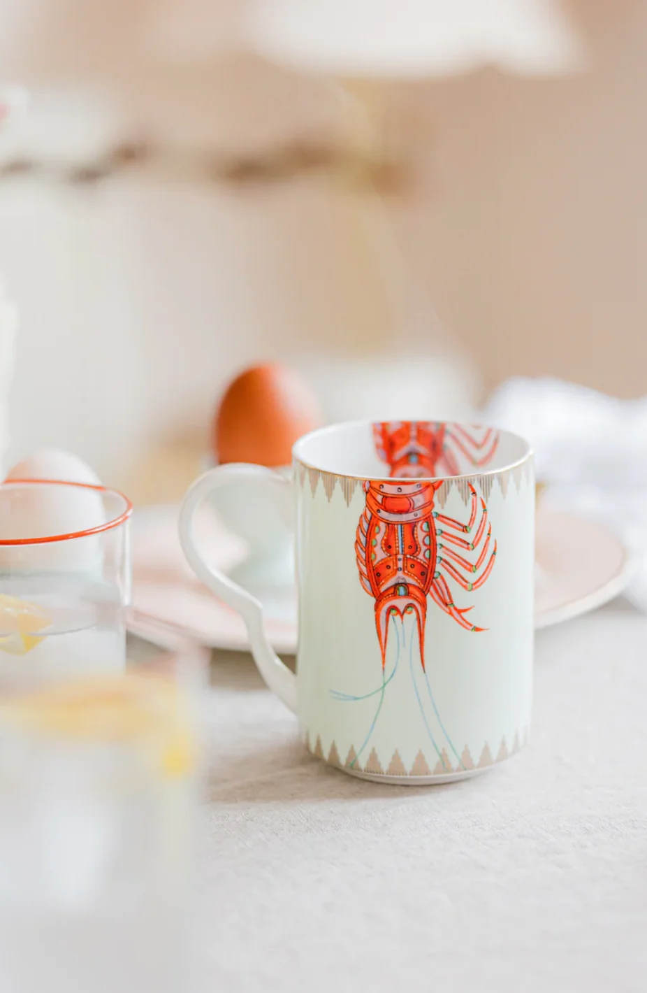 Yvonne Ellen Lobster Mug - Image 6