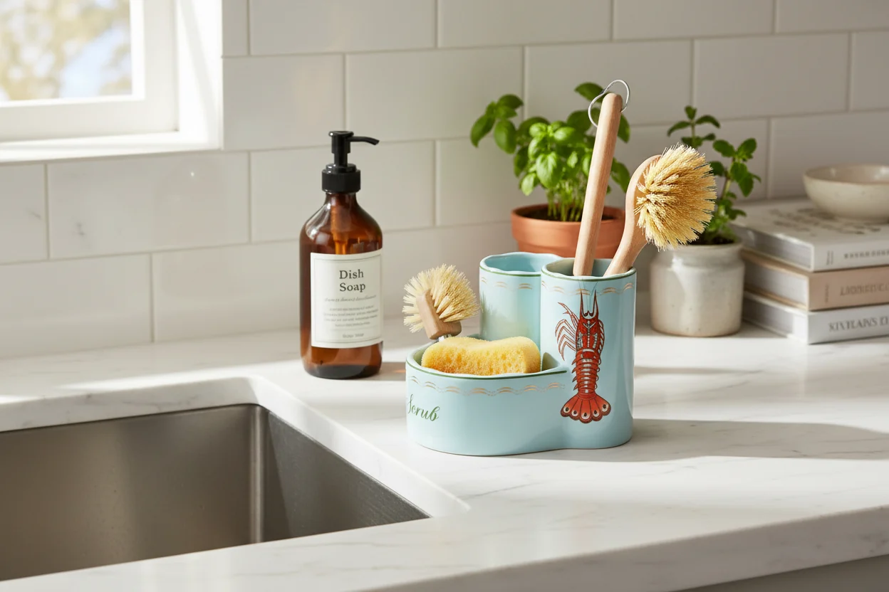 Yvonne Ellen Lobster Sink Tidy - Image 3