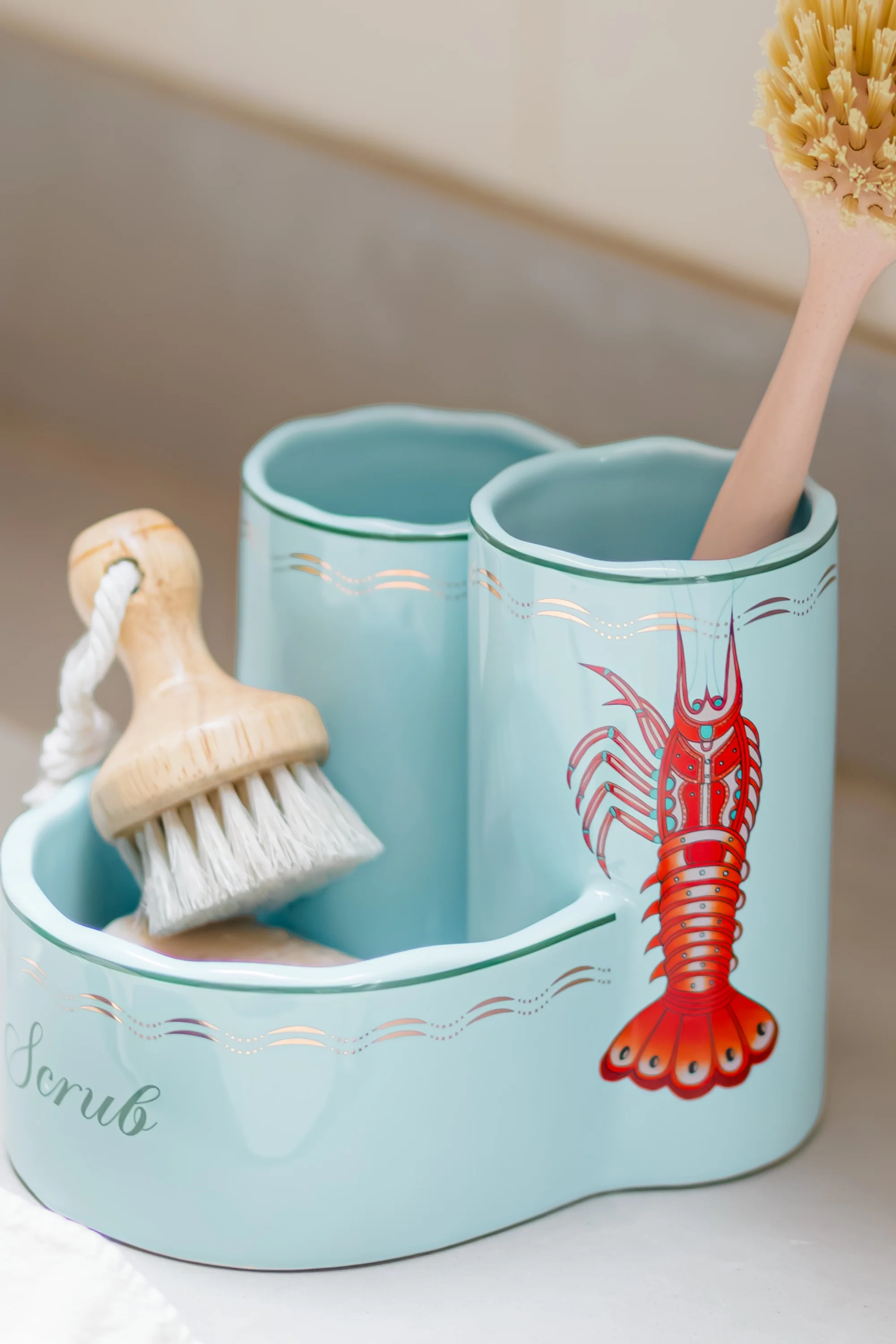 Yvonne Ellen Lobster Sink Tidy - Image 4