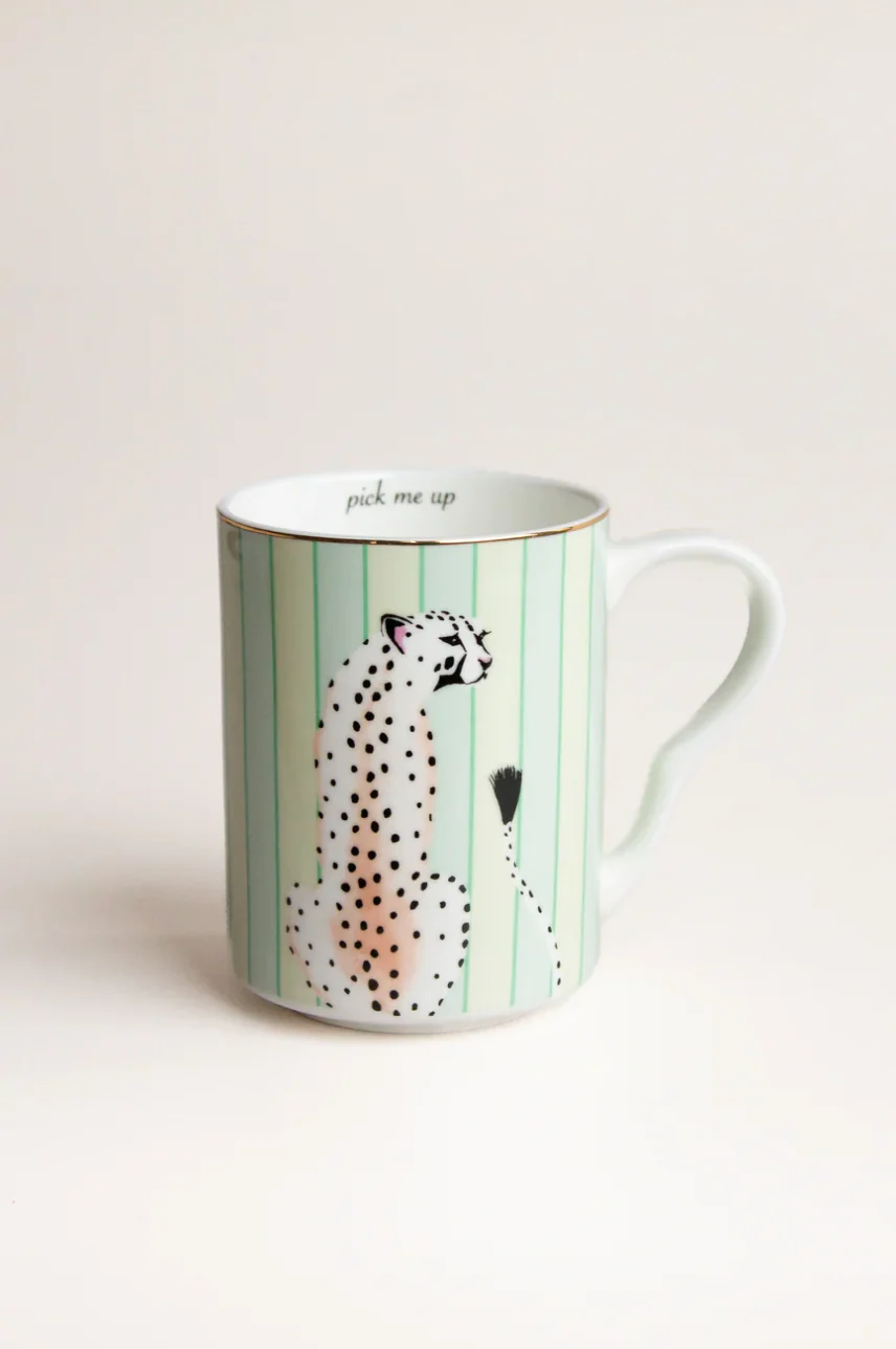 Yvonne Ellen Medium Cheetah Mug