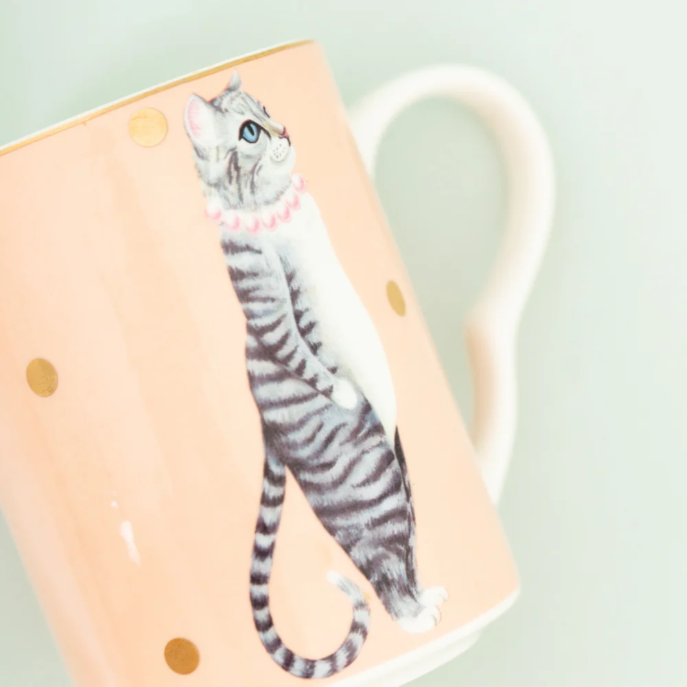 Yvonne Ellen Pussy Cat Mug - Image 3