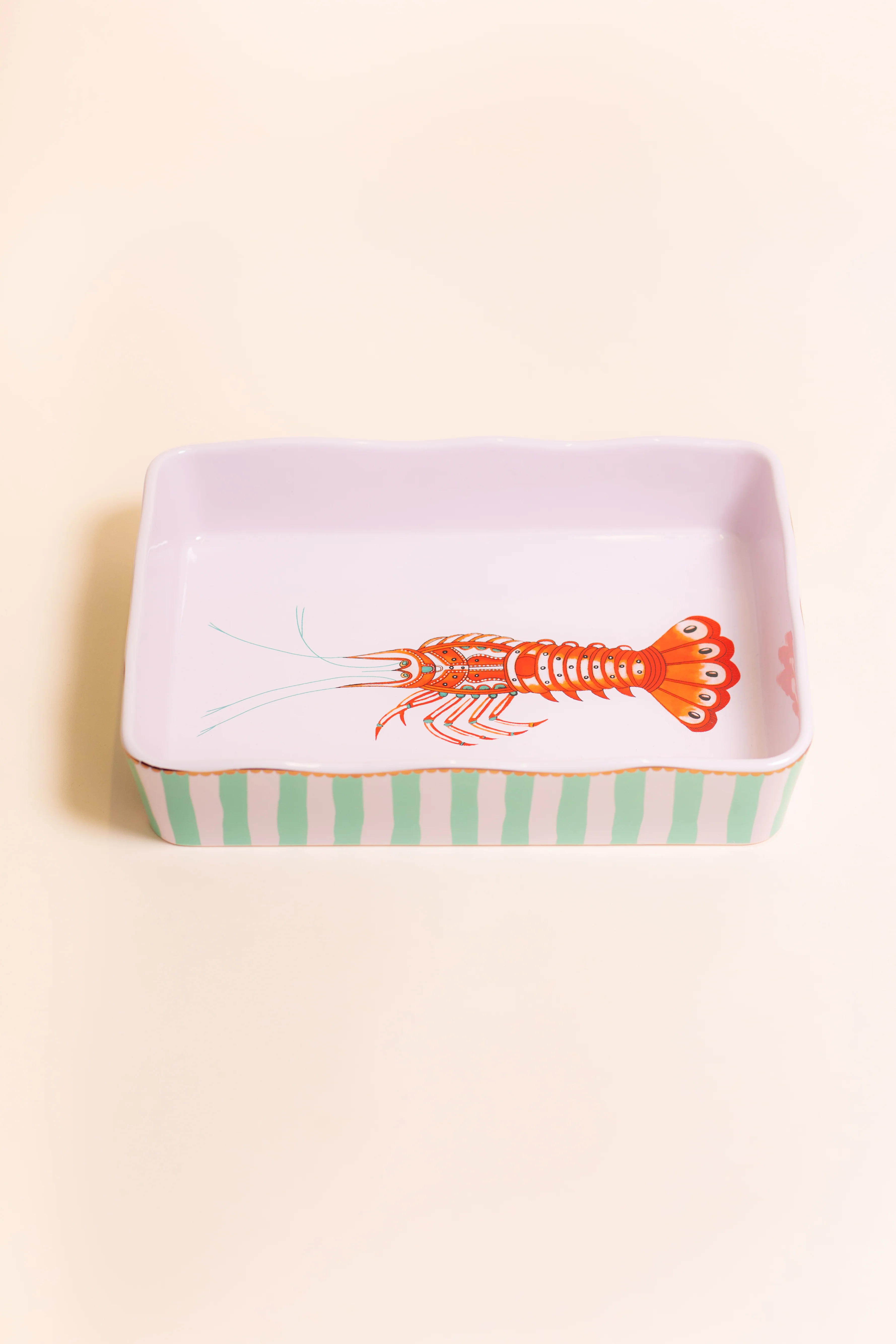 Yvonne Ellen Rectangular Baking Dish, Lobster (Large)