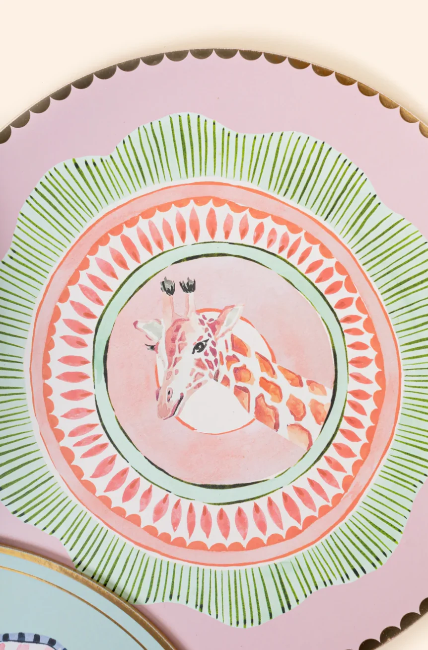 Yvonne Ellen Round Animals Placemats (Set Of 4) - Image 5