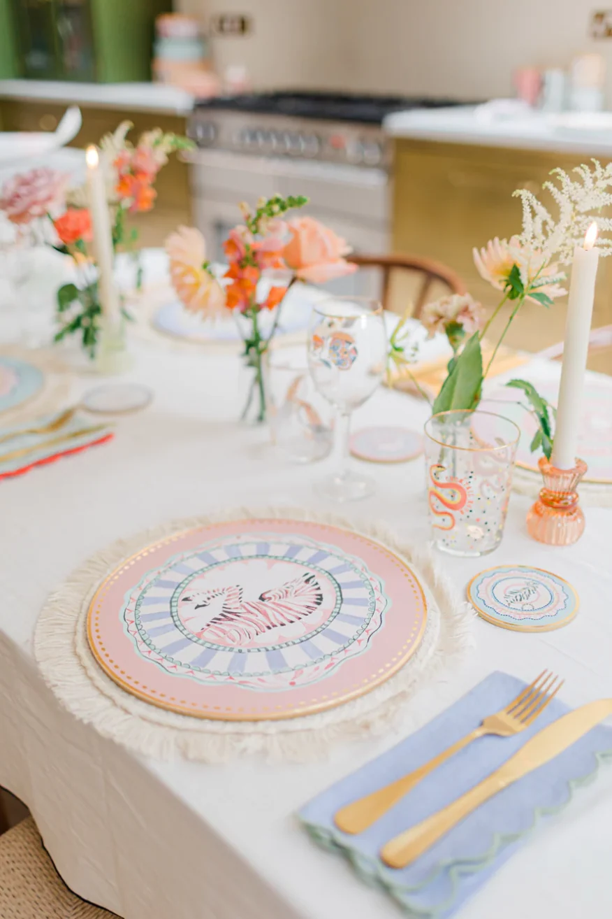 Yvonne Ellen Round Animals Placemats (Set Of 4) - Image 7