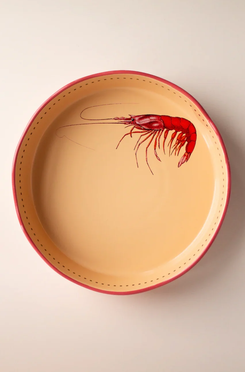 Yvonne Ellen Round Baking Dish, Shrimp (Large) - Image 2