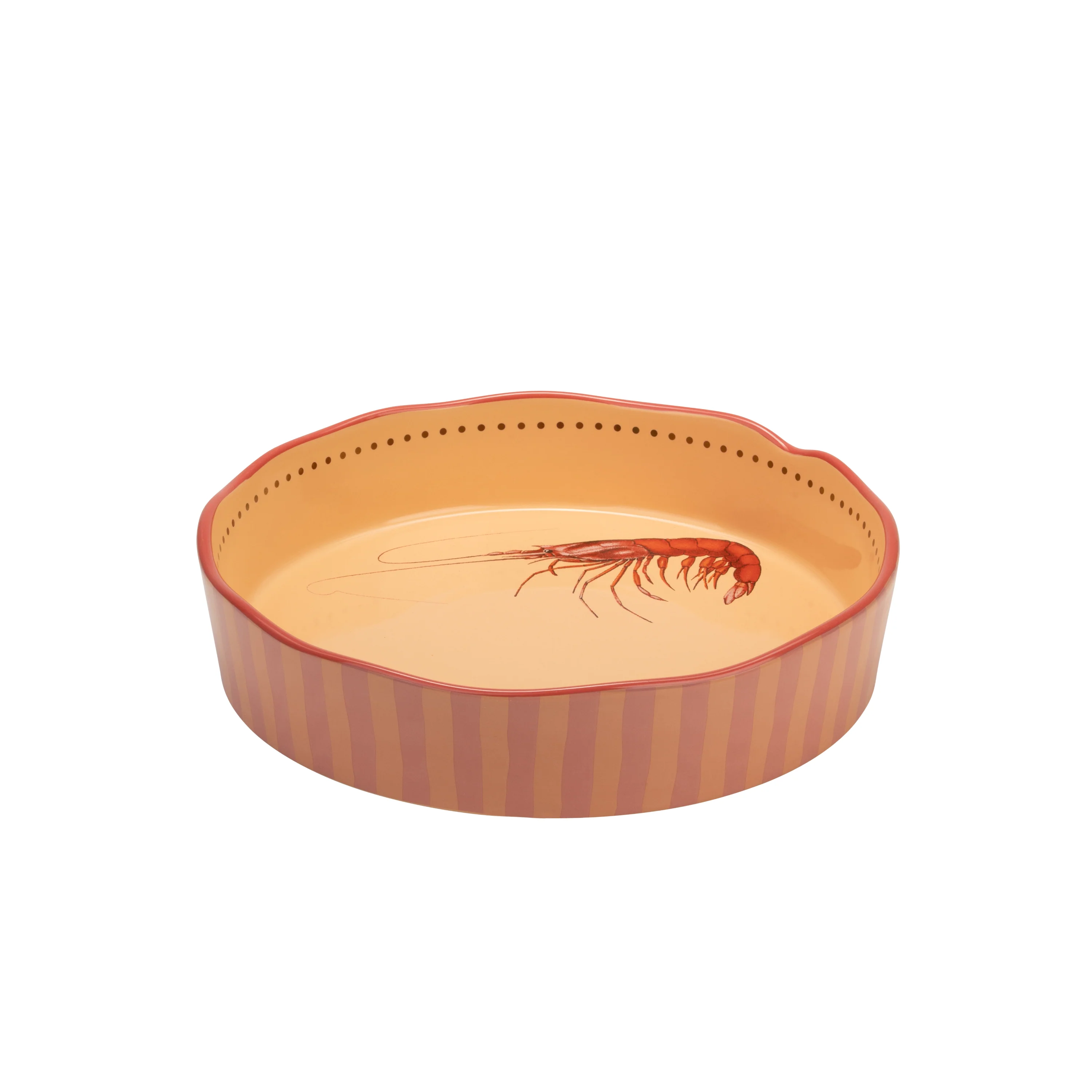 Yvonne Ellen Round Baking Dish, Shrimp (Large) - Image 7