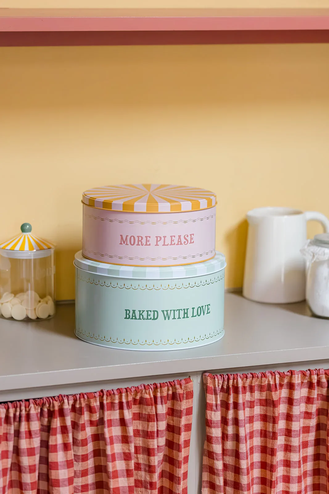 Yvonne Ellen Round Cake Tins, Slogan (Set Of 2 ) - Image 8