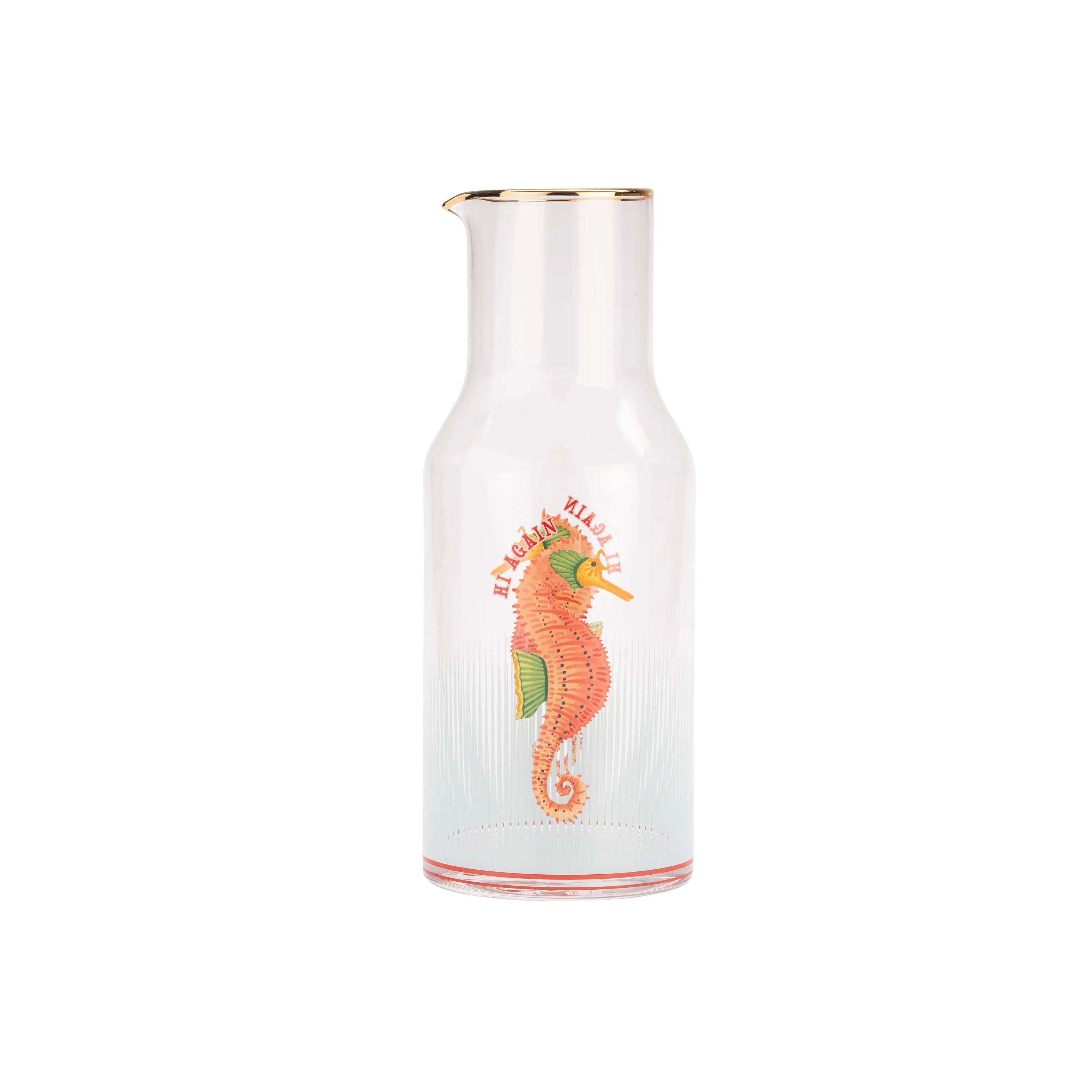 Yvonne Ellen Seahorse Glass Carafe - Image 6