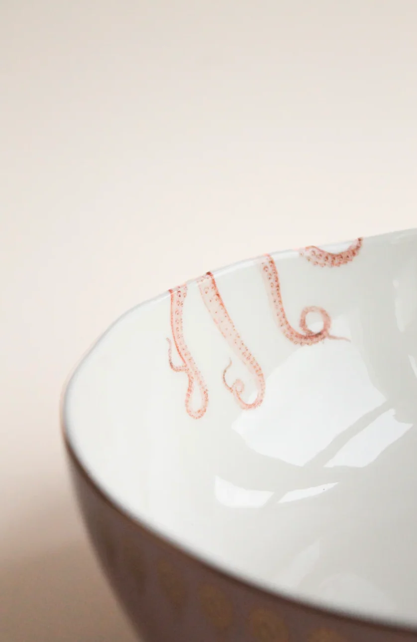 Yvonne Ellen Serving Bowl, Octopus - Image 8