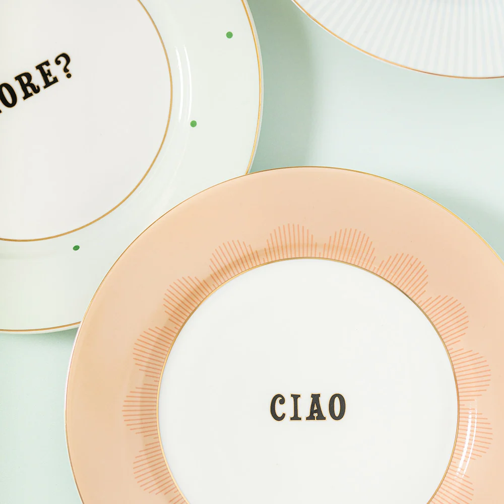Yvonne Ellen Slogan Side Plates (Set Of 4) - Image 10