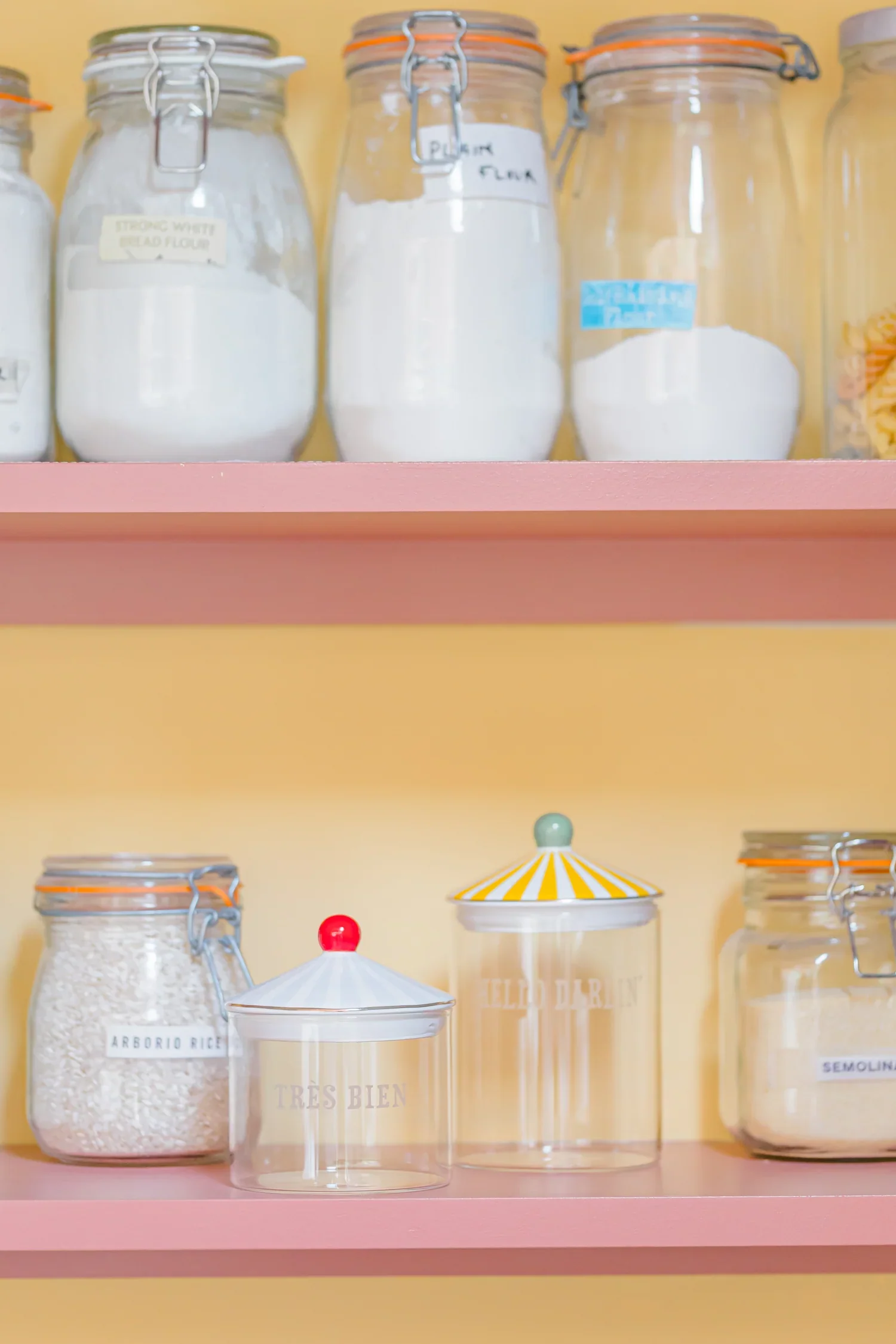 Yvonne Ellen Small Glass Storage Jar, Tres Bien - Image 6