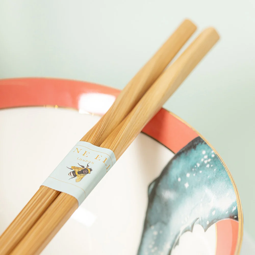 Yvonne Ellen Soup Bowls & Chopsticks (Set Of 2) - Image 4