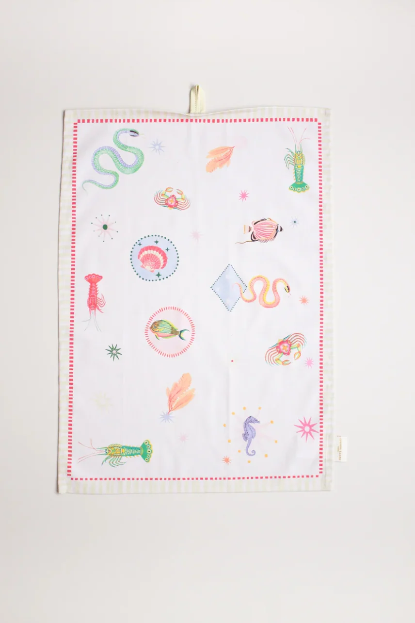 Yvonne Ellen Tea Towels, Harlequin ( Set Of 2 ) - Image 6