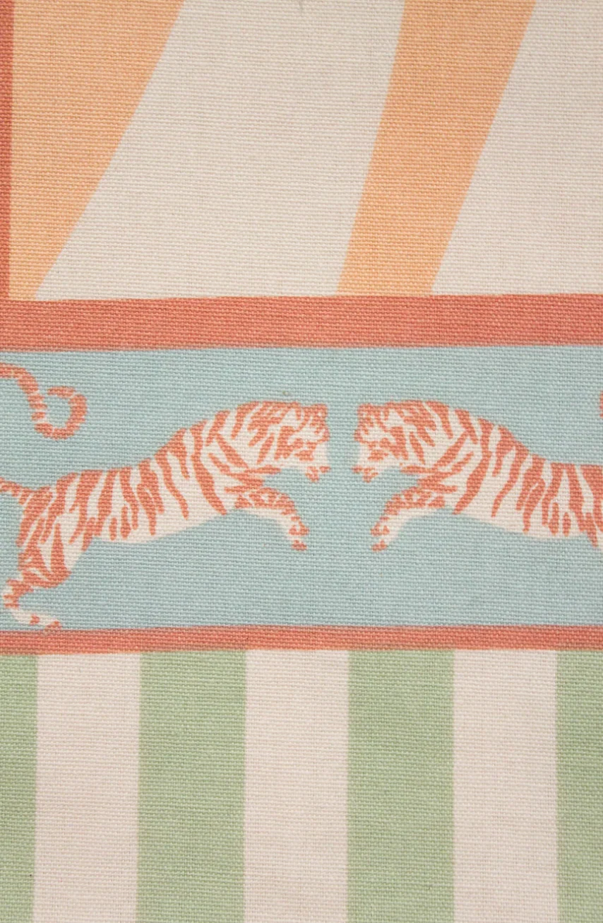 Yvonne Ellen Tiger Cotton Tablecloth - Image 5