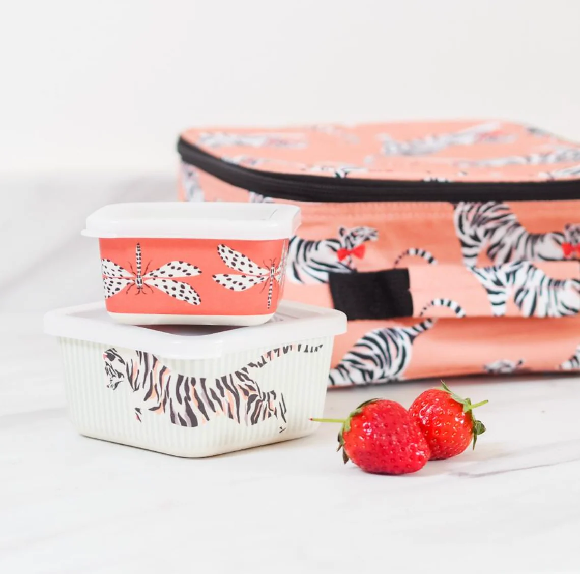 Yvonne Ellen Tiger Lunch  Bag - Image 7