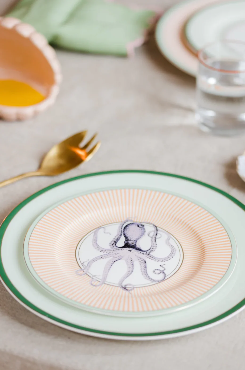Yvonne Ellen Under The Sea Side Plates, Set of 4 - Image 4