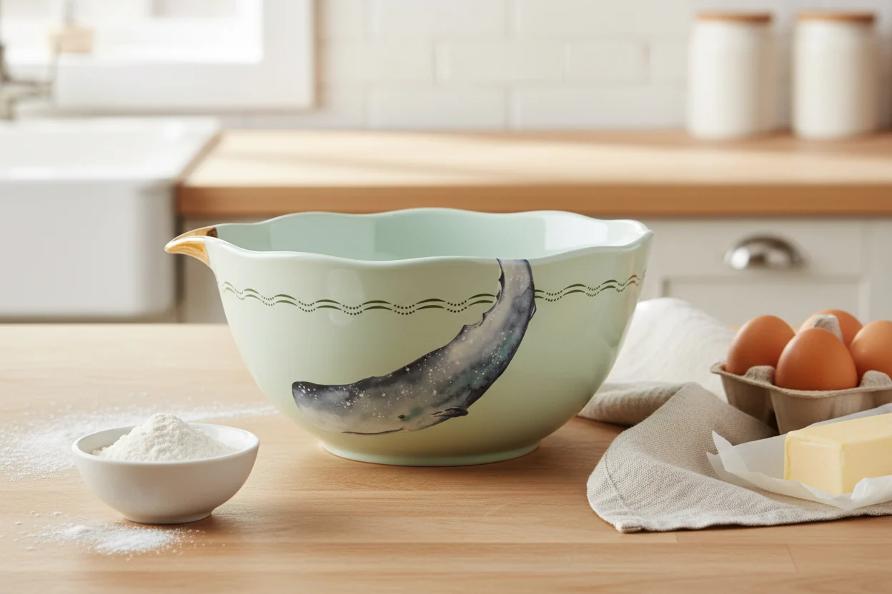 Yvonne Ellen Whale Mixing Bowl - Image 2