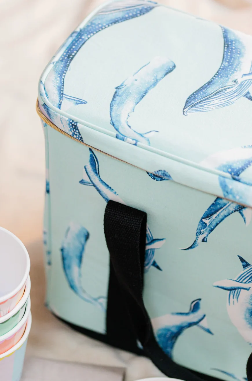 Yvonne Ellen Whale Picnic Cooler Bag - Image 6