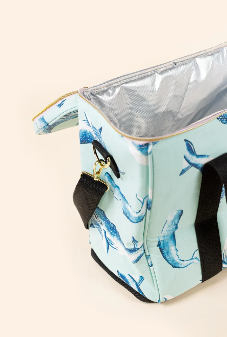 Yvonne Ellen Whale Picnic Cooler Bag - Image 8